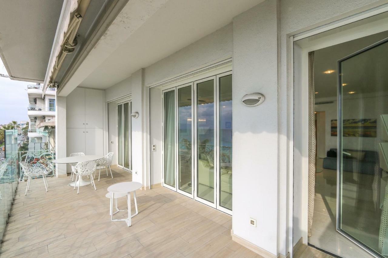 Seafront Modern Apartment Nizza Kültér fotó