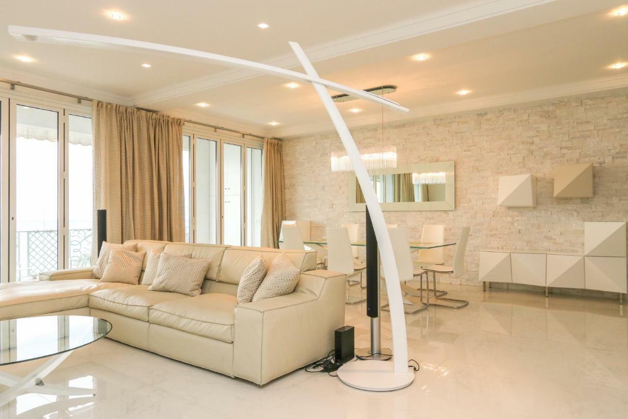 Seafront Modern Apartment Nizza Kültér fotó